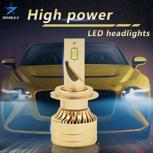 Car Headlight H4 110W 16000LM LED H7 canbus H1 H3 H8 H11 9005 9006 55W Csp 6500K car Styling Auto Headlamp Fog Light Bulbs Fans