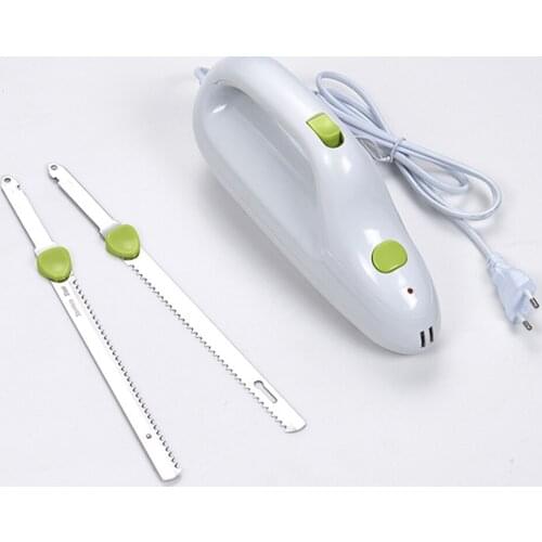 Easy Slice Electric Cutter for Carving Meats Bread Lightweight with Contoured Grip TN88