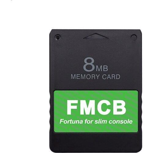 Fortuna FMCB Storage Card 64/ 32/ 16/ 8Mb Memory card for Sony PS2 Slim game console SPCH-7/9xxxx series