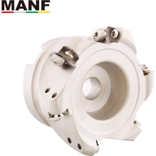 MANF R200-5R/6R/8R/10R Face Mill Cutter CNC Mill Tools For Round Inserts Machine Milling Cutters For Mold Processing