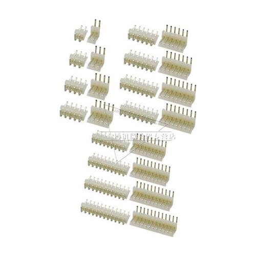 CH angled needle socket 3.96mm pitch connector angled pin socket connector 2/3/4/5/6/7/8/9/10/11/12pin
