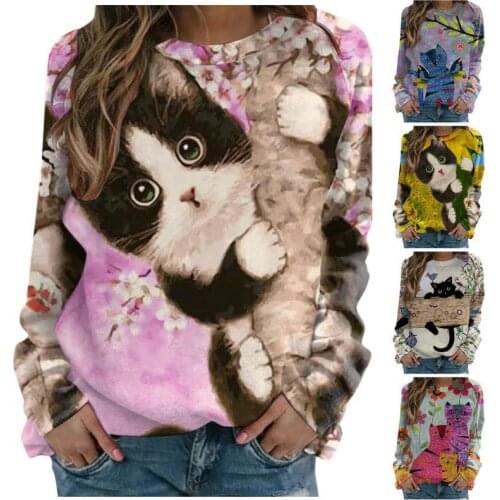 JQYISHANGPIN Women's Sweatshirts With Print