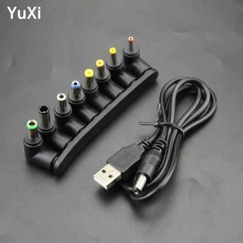 USB to DC Power Cable Universal Jack Charging Cable Power conversion line Cord Plug Connector Adapter for Router Mini Fan Speake