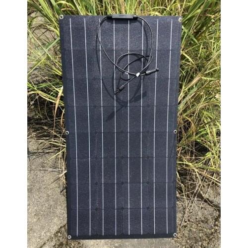 Solar Kit 300w 500W 600W 800W 1000W Etfe Solar Panel 100w 12v Solar Charger Controller 12v/24v 40A PWM Solar Charger Caravan