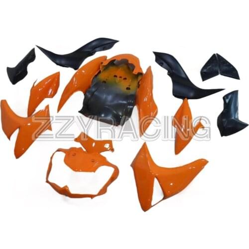 Complete Fairings Kits for Kawasaki Z1000 2007 2008 2009 Z1000 07 08 09 ABS Plastic Bodywork Orange Black Covers