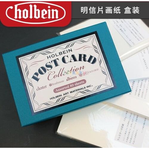 Holbein Post Card Pack,Strathmore-300g/10,Waterford-300g/10,Albireo-218g/30,Clester-210g/30, Pencil sketch and design draft