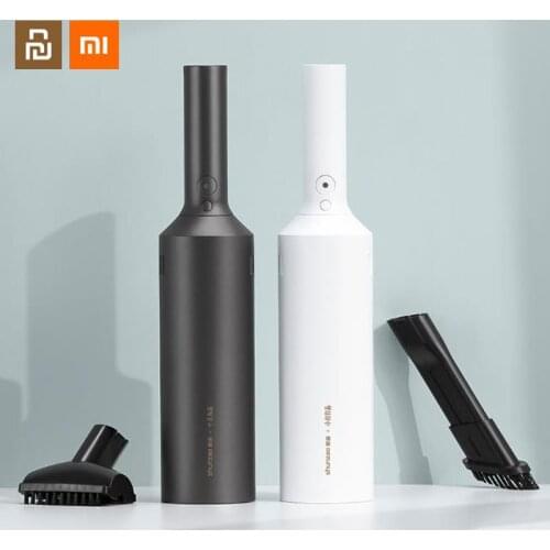 Xiaomi Mijia SHUNZAO Portable Handheld Vacuum Cleaner 7000pa and 15500PA Cyclone Suction Home Car Wireless Dust Catcher