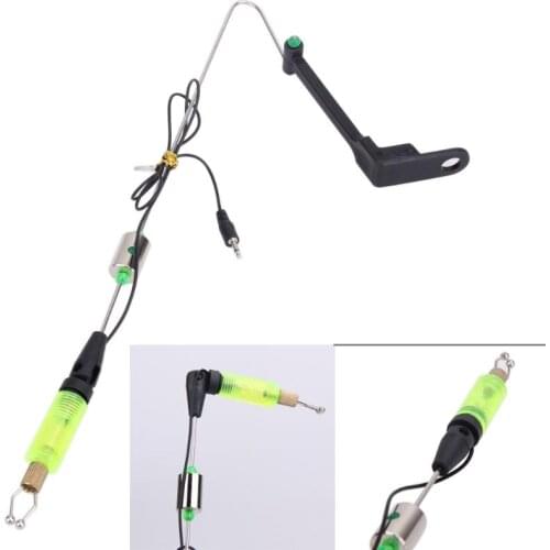 Fishing Carp Fishing Bite Alarm Hanger Swinger LED Illuminated Indicator Durable Fish Tools Accessories fishing tool 24.5cm/9.6"