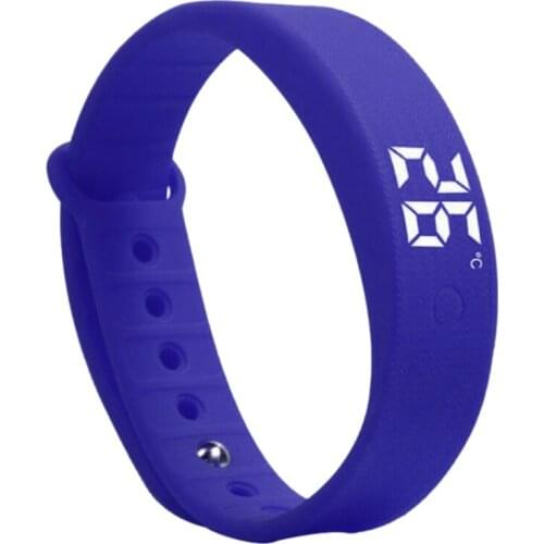 W5S Smart LED Watch Sports Sleep Pedometer Silence Flashing Alarm Clock Multi-function Bracelet