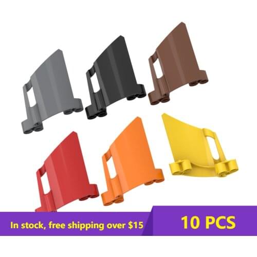 10PCS MOC Bricks 44353 # 23High-Tech Panel B Side Building Blocks Parts City Classic Brand Kids DIY Educational Parts Toys