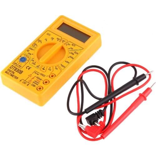 Free shipping Mini handheld digital multimeter AC/DC Ammeter Voltmeter Ohm Portable Meter voltage meter