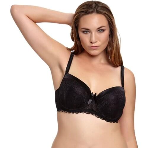 Summer Style Women Sexy Lace Bra Plus Size Underwire Push Up 34 36 38 40 42 44 46 C D DD DDD E F FF NO.1192