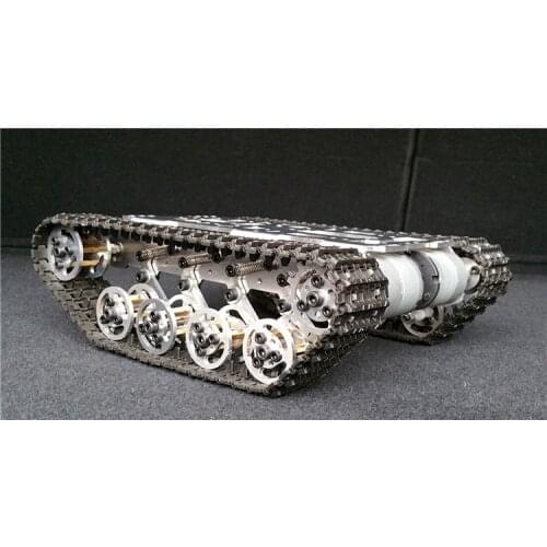 Damping balance Metal Tank Robot Chassis Aluminium alloy Platform high power Spring DIY crawler SN2700