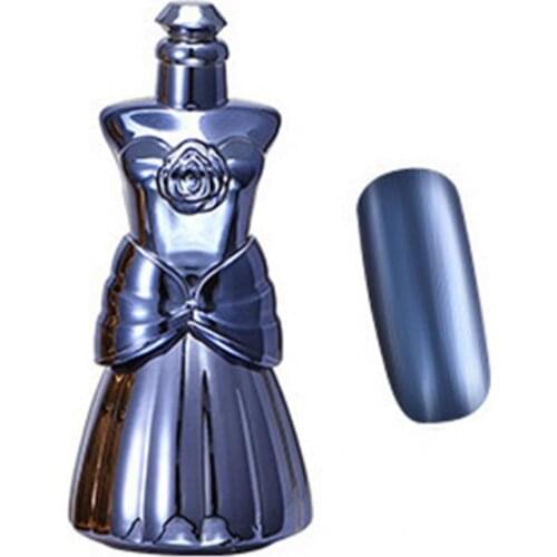 Easy to Apply Lightweight Princess Mirror Fingertips Beauty Nail Polish for Women