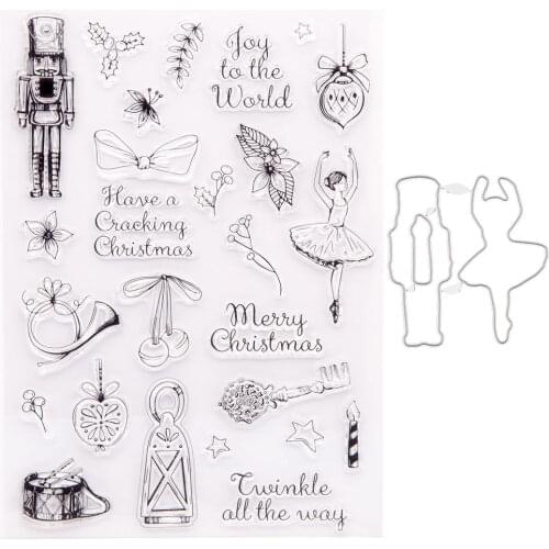 Christmas fairy tale Metal Cutting Dies And Stamps for DIY Scrapbooking Album Paper Cards Decorative Crafts Embossing Die Cuts