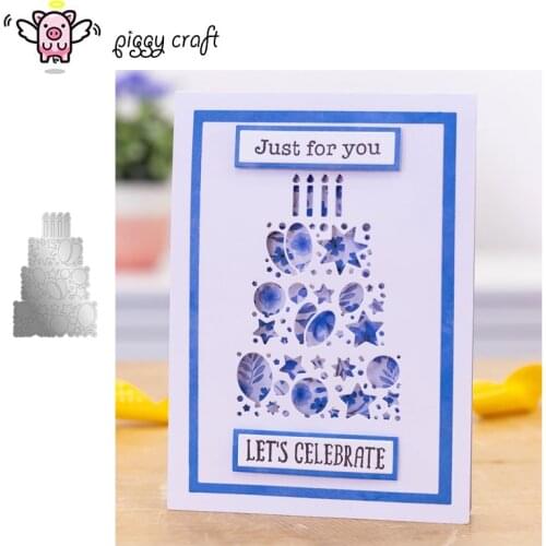 Piggy Craft metal cutting dies cut die mold Cake candle background Scrapbook paper craft knife mould blade punch stencils dies