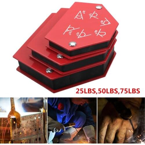 Multi-angle Welding Magnet Welding Holder Arrow Magnetic Clamp for Welding Magnet 25lbs/50lbs/75lbs Welding Locator