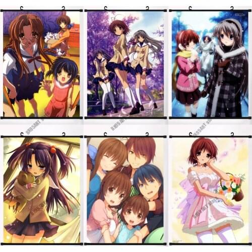 Diy 5D Diamond Painting Anime Okazaki Tomoya Mosaic Cross Stitch Kits Diamond Embroidery Full Round Picture Room Decoration
