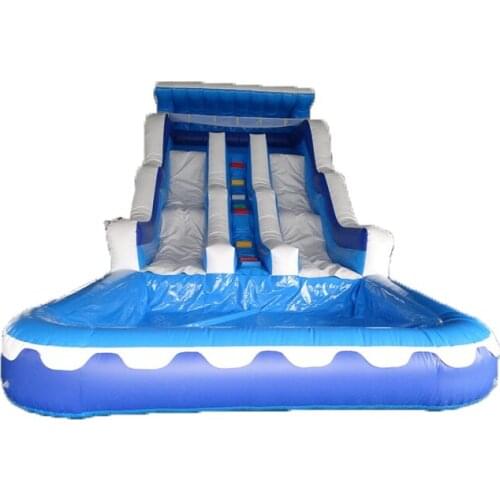 Customized Inflatable Slide Inflatable Water Slide With Pool For Kids