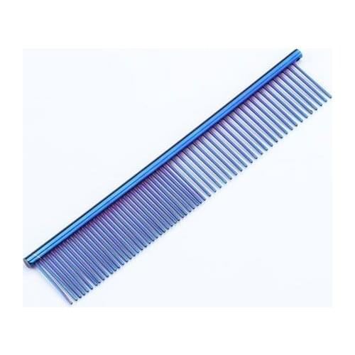 Comb for dogs with long teeth with Rounded Ends Teeth Cat Grooming Tools for Removing Knots Pet Comb for Long and Short Hair