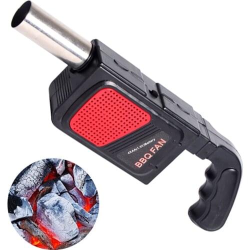 Handheld Electric BBQ Fan Air Blower for Outdoor Camping Picnic Barbecue Cooking Tool Grill Accessories BBQ Fan