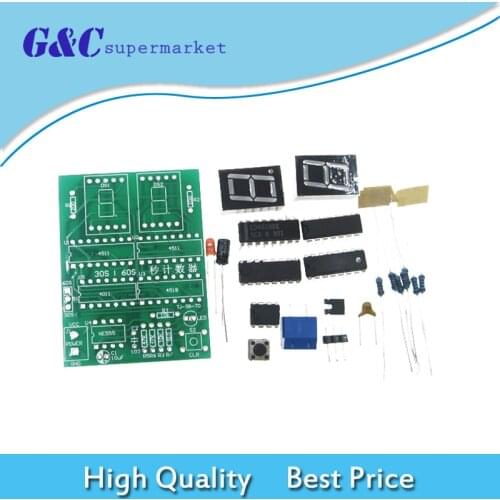 2-Digit 30-60S Counter Timer Simple Stopwatch Digital Electronic DIY Kits