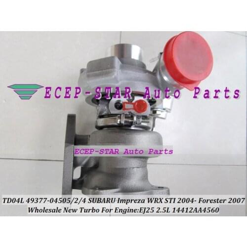 TD04L 49377-04505 49377-04502 49377-04504 14412AA4560 Turbocharger Turbo For SUBARU Impreza WRX STI 04- Forester 2007 EJ25 2.5L