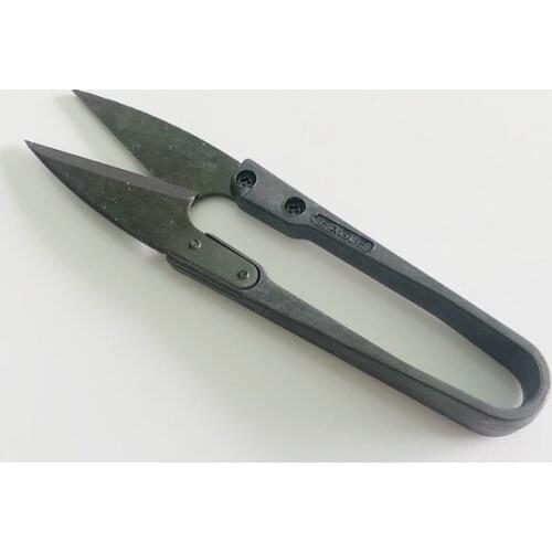 1 pcs U Shape Rust prevention Trimming Scissors Nippers Hand Tool Sewing Thrum Yarn Good Quality Stainless Steel