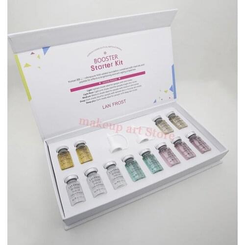 12pcs/box BB Cream Glow BB Dermawhite Ampoule starter kit brightening foundation bb meso MTS treatment stayved bb beauty care