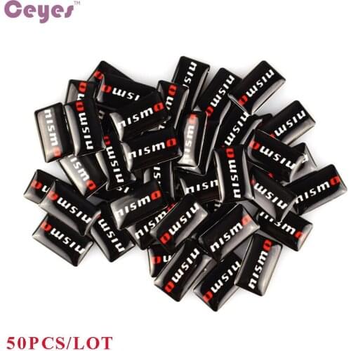 Auto Car-Styling Sport Wheel Badge 3D Emblem Sticker Decals Logo Case For Nissan T32 Nismo Tiida Teana Car Stickers Car Styling