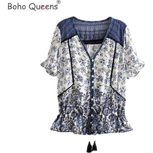 BOHO QUEENS Short Blouses