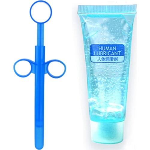 Adult Erotic Lubricant Applicator Enema Injector Anal Vagina Clean Tools Syringe Sex Aid Tool Lube Launcher Sex Toys For Couple