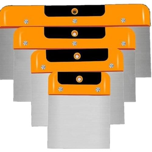Stainless Steel Putty Knife Paint Tool Plaster Shovel Filling Spatula Wallpaper Putty Scraper Wall Decoration
