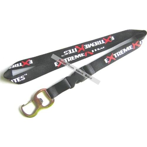 Wholesale 15MM 500pcs Top Quality Custom Logo breakaway buckle silk screen Printing Design beer opener KTV Club lanyards