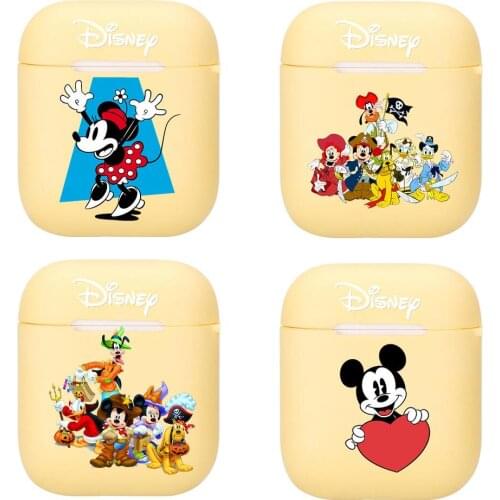 Disney Silicone Case For Apple Airpods 1/2 Cover Protective Earphone Case Headphones Cases Protective For Apple Cover