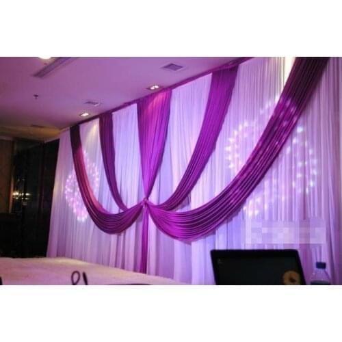 Wedding Background backdrops wedding props wedding background veil 6m/20ft (w) x 3m/10ft (h)