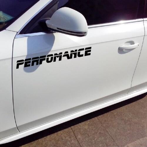 Performance Automobile Reflective Material Waterproof Car Stickers Decals for Rear Windshield Car Body 70cmx6.3cm