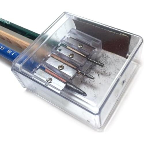 4 Holes Sharpener Multi-functional For Charcoal Pencil Sketch Pencils Drawing ZMONH