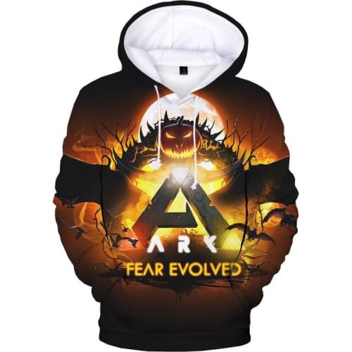 2021 ARK Genesis Season Pass Hoodies Children Hoodies Men/women Cool O-neck Oversize Sweatshirts Anime Kids Clothes Pullover