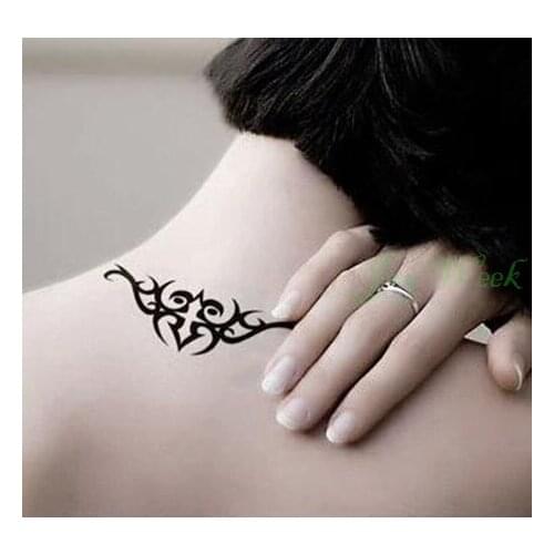 Waterproof Temporary Tattoo Sticker waist vines totem girl neck tatto stickers flash tatoo fake tattoos