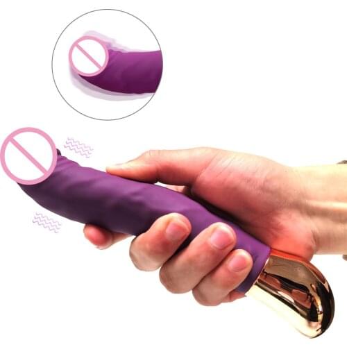 Simulation Penis Soft Dildo Vibrator Sex Shop G-spot Vagina Stimulator Anal Plug Female Masturbation Device Sex Toys for Woman