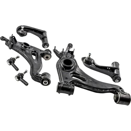 Control Arm Kit Front Top +Bottom Set of wishbones 6 pieces for Mercedes-Benz C W202 S202 CLK C208 SLK R170 from 1993