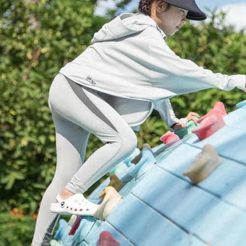 OhSunny Black Girls Booty Lifting Leggings Summer Anti-UV Cooling Breathable Children Trousers Kids Casual Pencil Pants