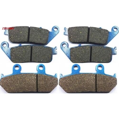 Sintered Brake Pad Set fit SUZUKI AN 650 AN650 Burgman 2002 - 2015 Front Rear 15 02 14 13 12 11 10 09 08 07 06 05 04 03