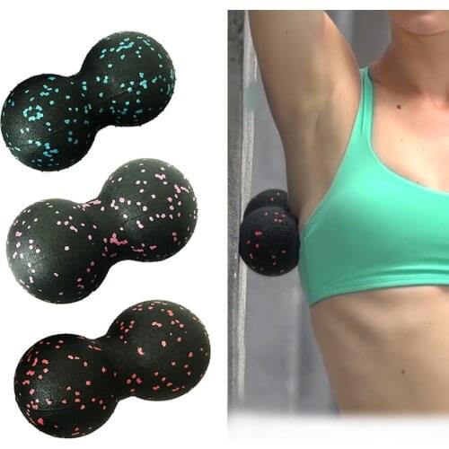 Ball Peanut Fascia Exercise Fitness Lacrosse Lightweight Pain EPP Relieve Body High-Density Yoga Block Yoga Myofascia