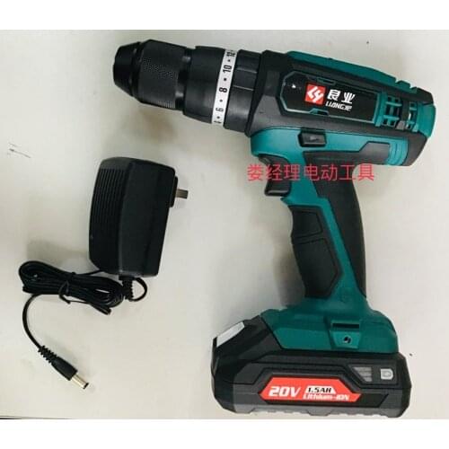 Public / liangye charging hand drill lcd770-7sc impact drill high power industrial grade tool household screwdriver