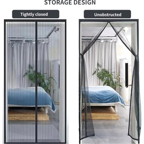 Anti Mosquito Door Summer Indoor Magnetic Mosquito Net Screen Mesh Anti Mosquito Insect Fly Bug Door Curtain Room
