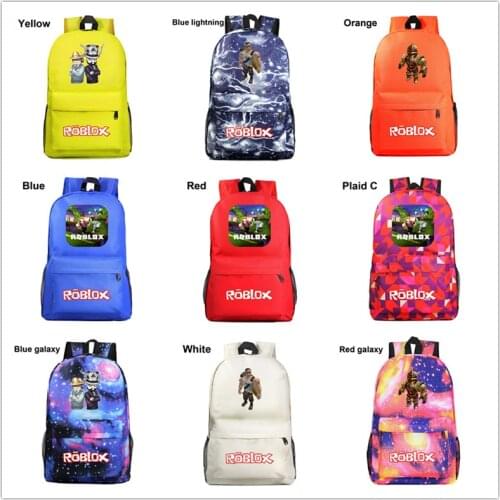 Roblox Waterproof Travel Backpack Men Boy Multifunction Student Children Backpacks Male Outdoor Luggage Bag Best Quality