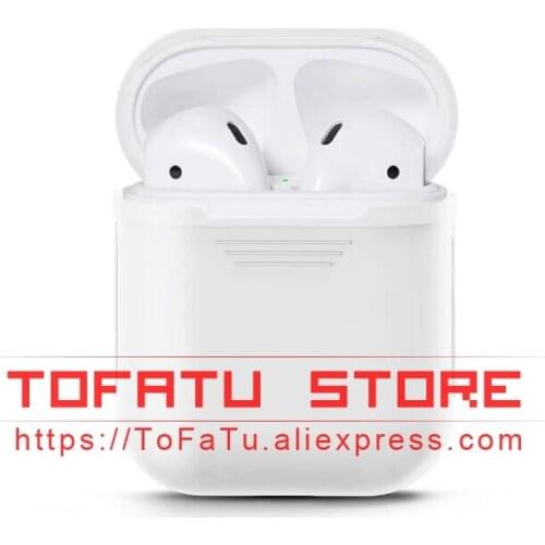 For Airpods Air Pods Silicone Case Protective Cover Pouch Anti Lost Protector Elegant Sleeve Fundas Accessories Promotion