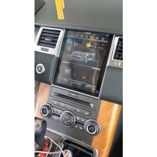 Vertical Tesla PX6 Android 4+64GB Car Radio Player Auto GPS Navigation For Land Rover Discovery 4 L319 For Range Rover carplay